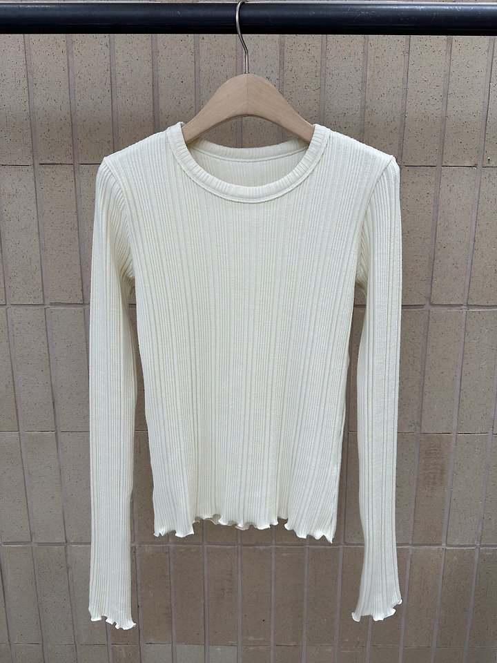 Terra Ribbed Tee by Foset for Women - view 1