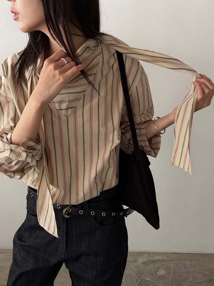 Half Neck Blouse by Foset for Women - view 3