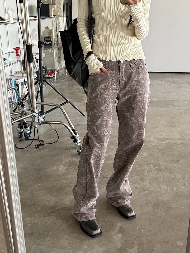 If Printing Pants by Foset for Women - view 8