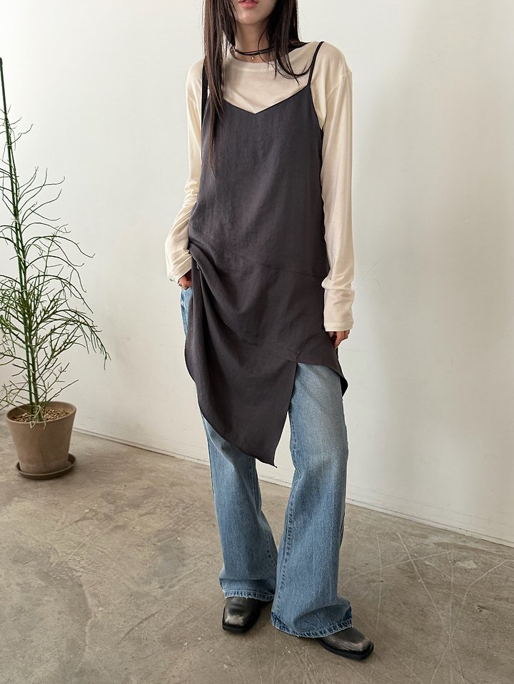 Selly Asymmetric Dress by Foset for Women - view 5