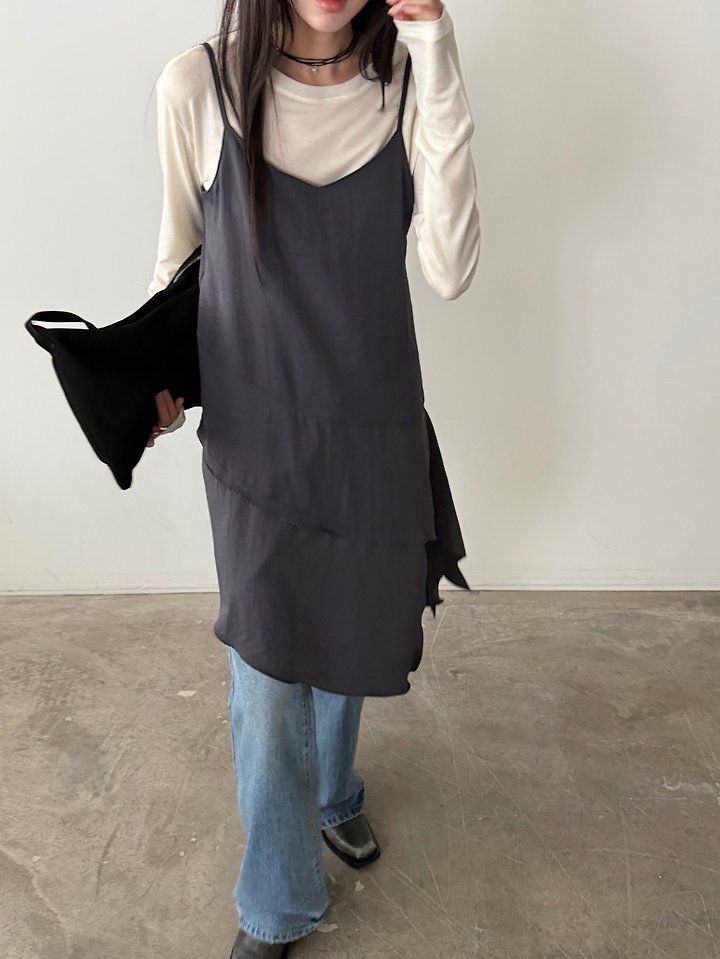 Selly Asymmetric Dress by Foset for Women - view 6