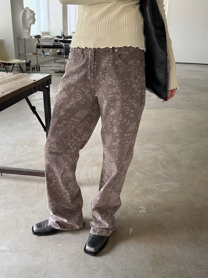 If Printing Pants by Foset for Women - view 10