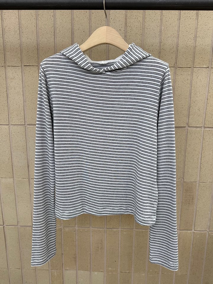 Latte Hooded Tee by Foset for Women - view 1