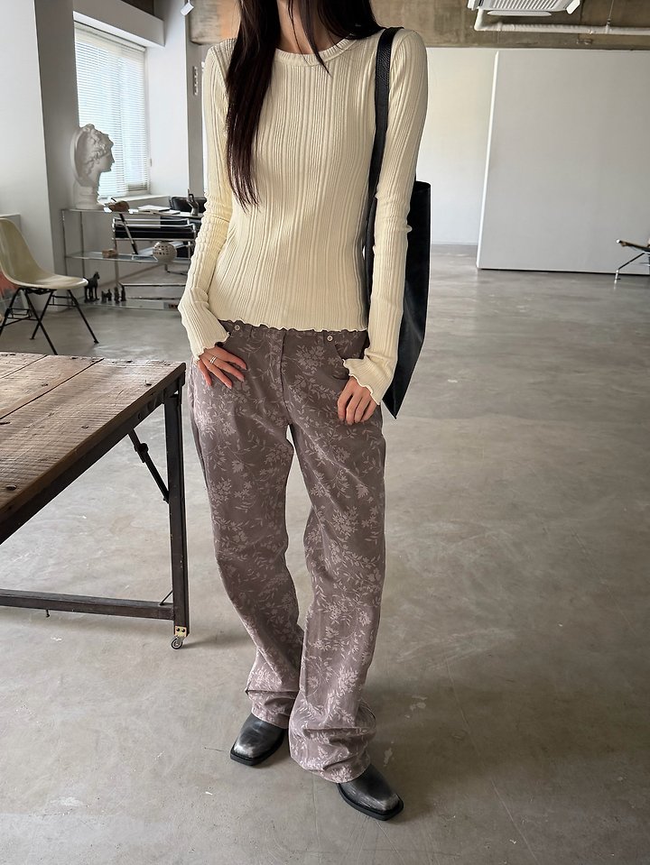If Printing Pants by Foset for Women - view 11