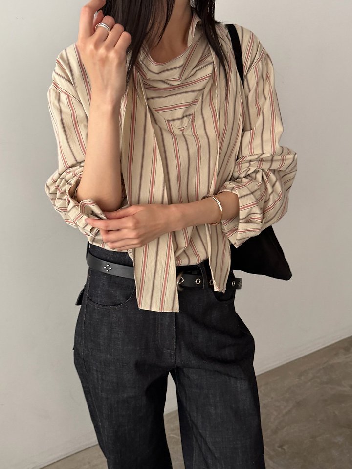 Half Neck Blouse by Foset for Women - view 8