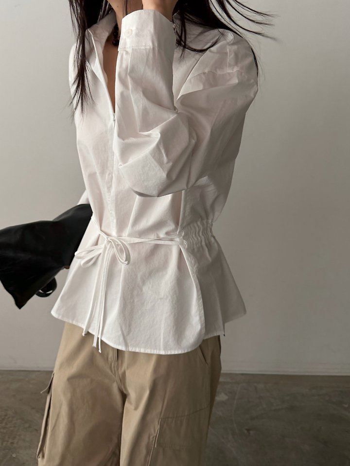 Concealed Zipper Blouse by Foset for Women - view 7