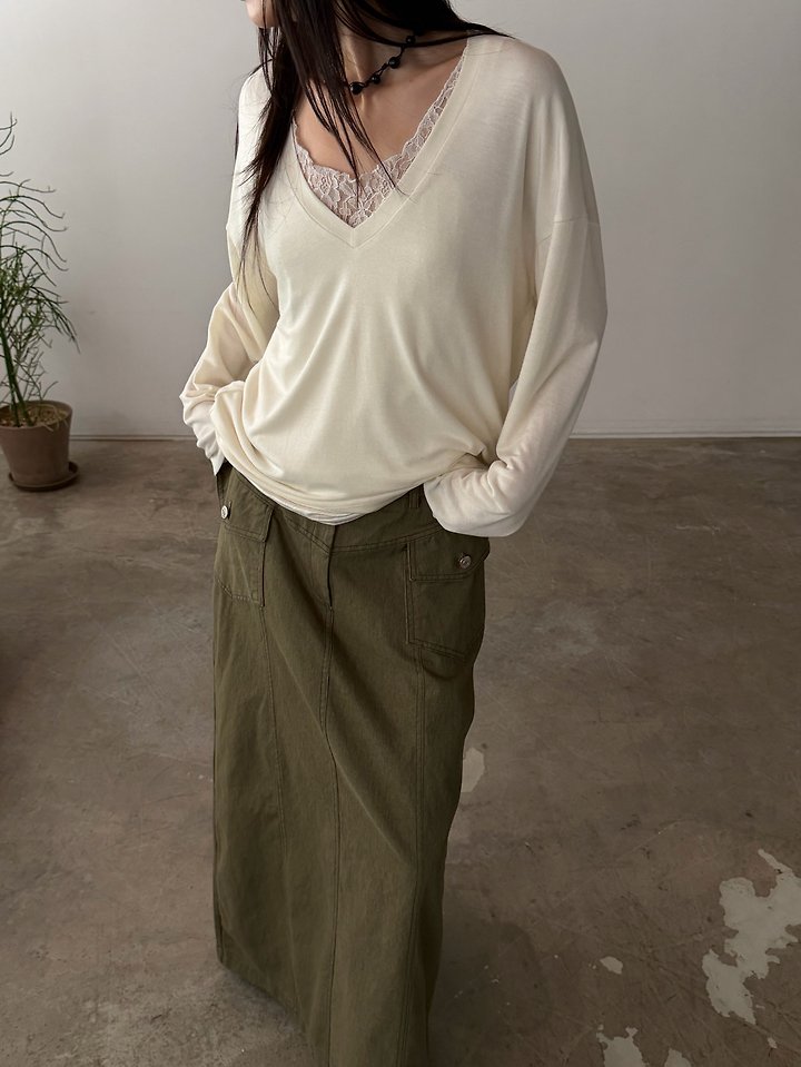 Arcade Long Skirt by Foset for Women - view 10
