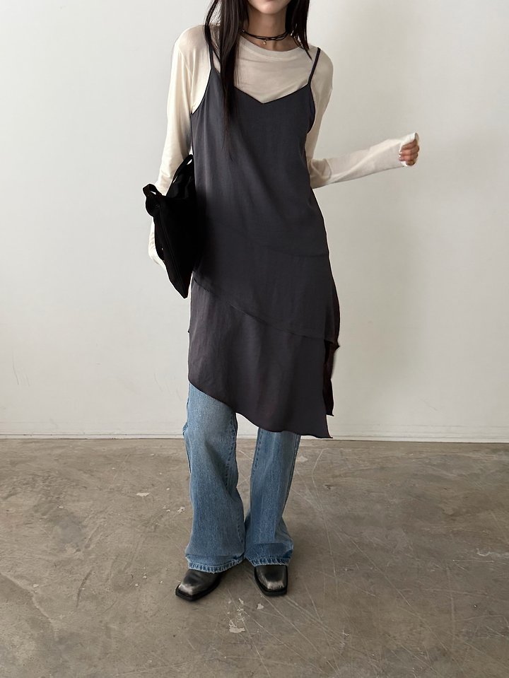 Selly Asymmetric Dress by Foset for Women - view 3