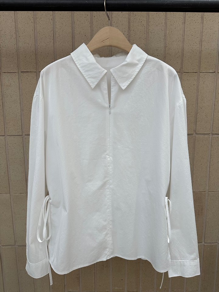 Concealed Zipper Blouse by Foset for Women - view 1