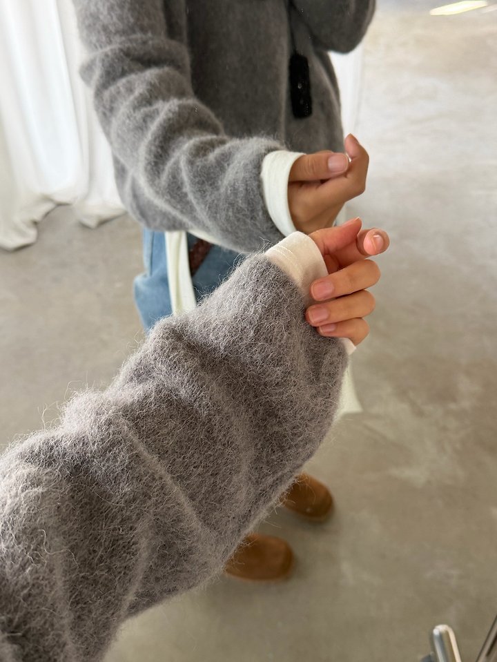 Alpaca Brushed Knit by Foset for Women - view 6
