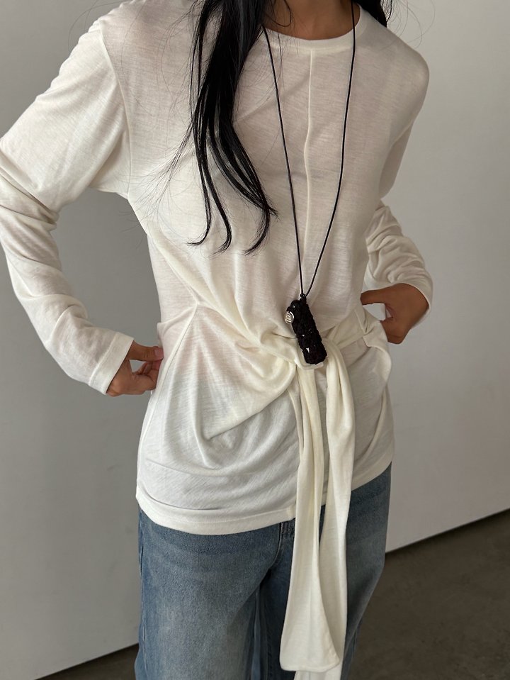 Mark Knot Tee by Foset for Women - view 4