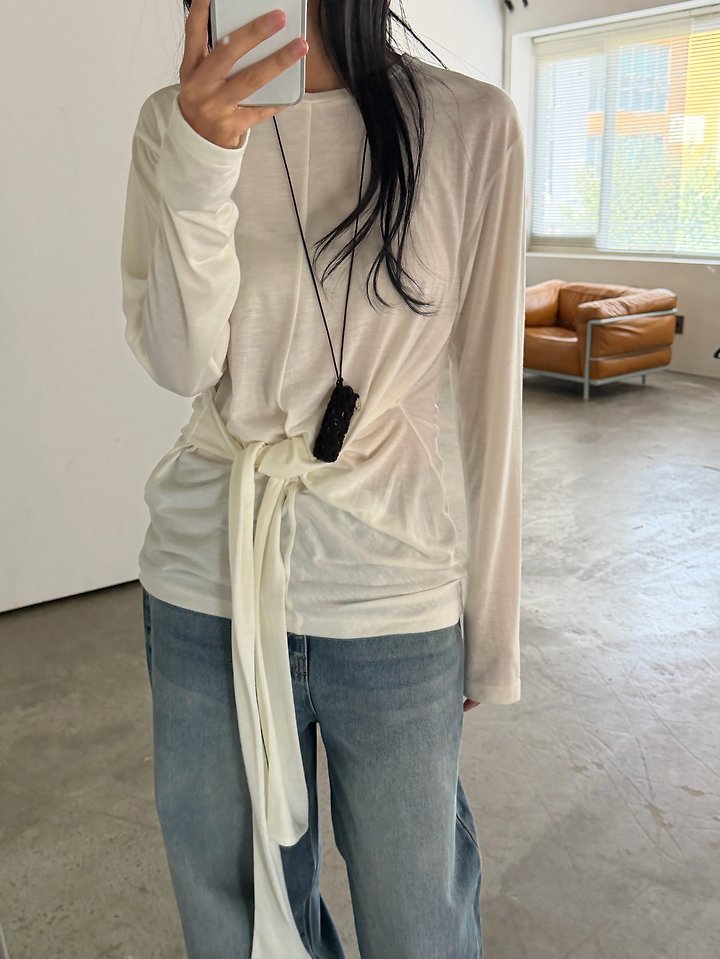 Mark Knot Tee by Foset for Women - view 6