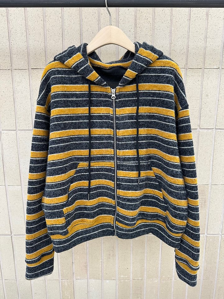 Hooded Knit Zip-Up by Foset for Women - view 1