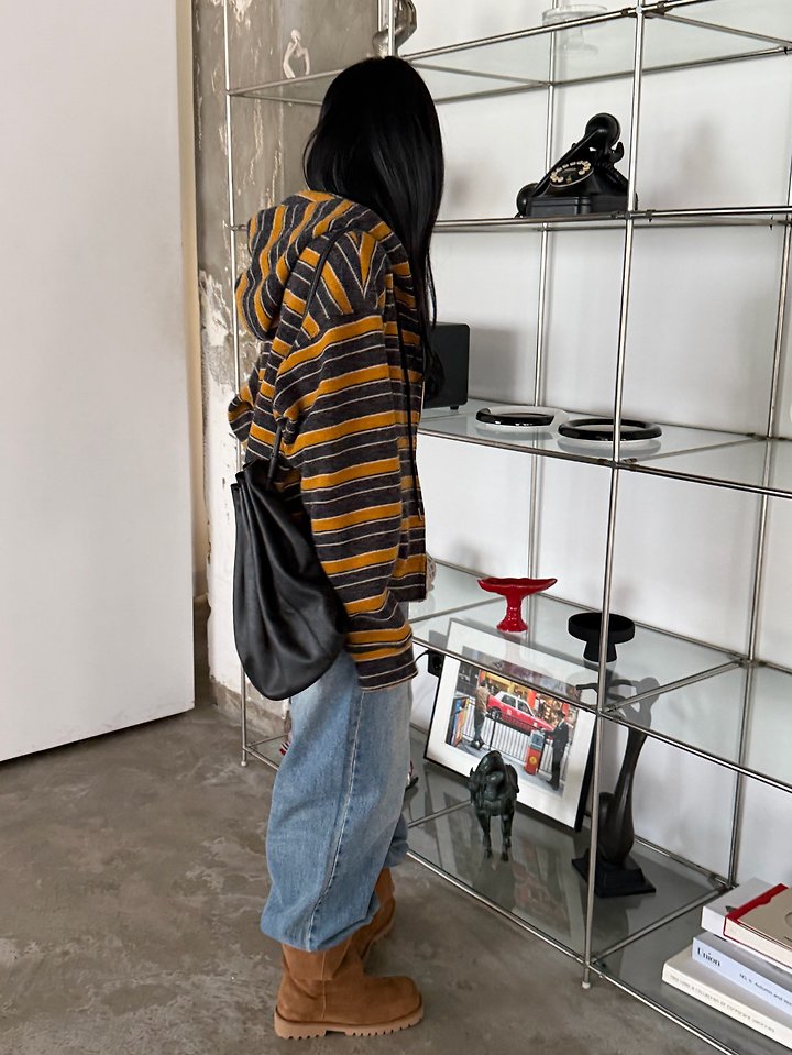 Hooded Knit Zip-Up by Foset for Women - view 11