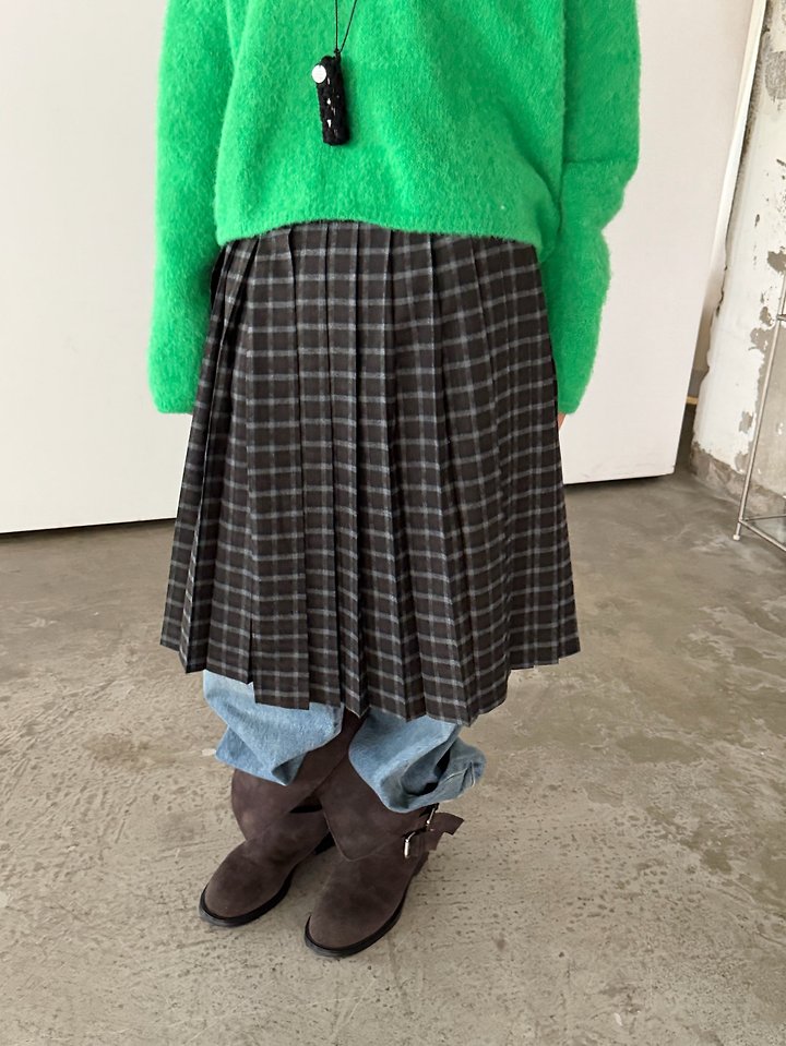 Nordic Pleated Skirt by Foset for Women - view 4