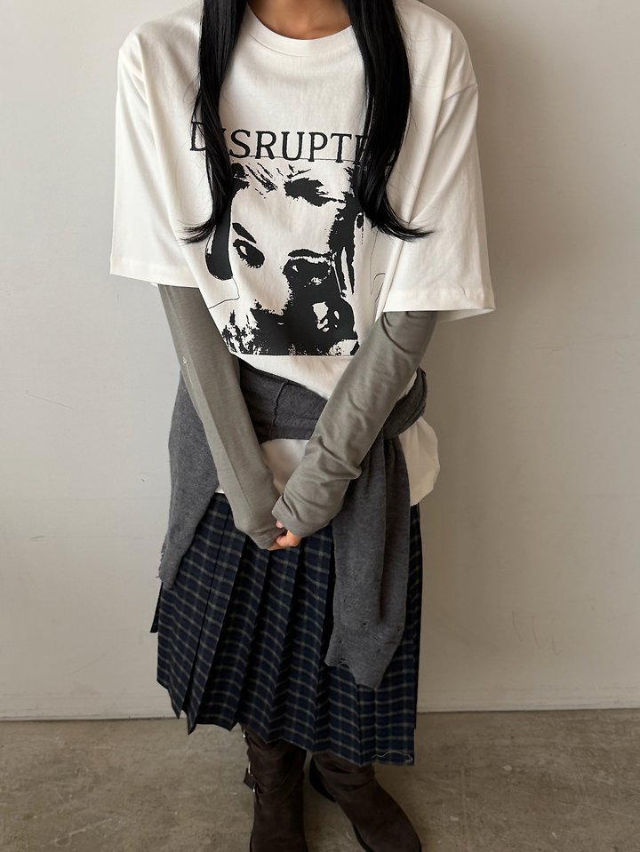 Disrup Pattern Tee by Foset for Women - view 5