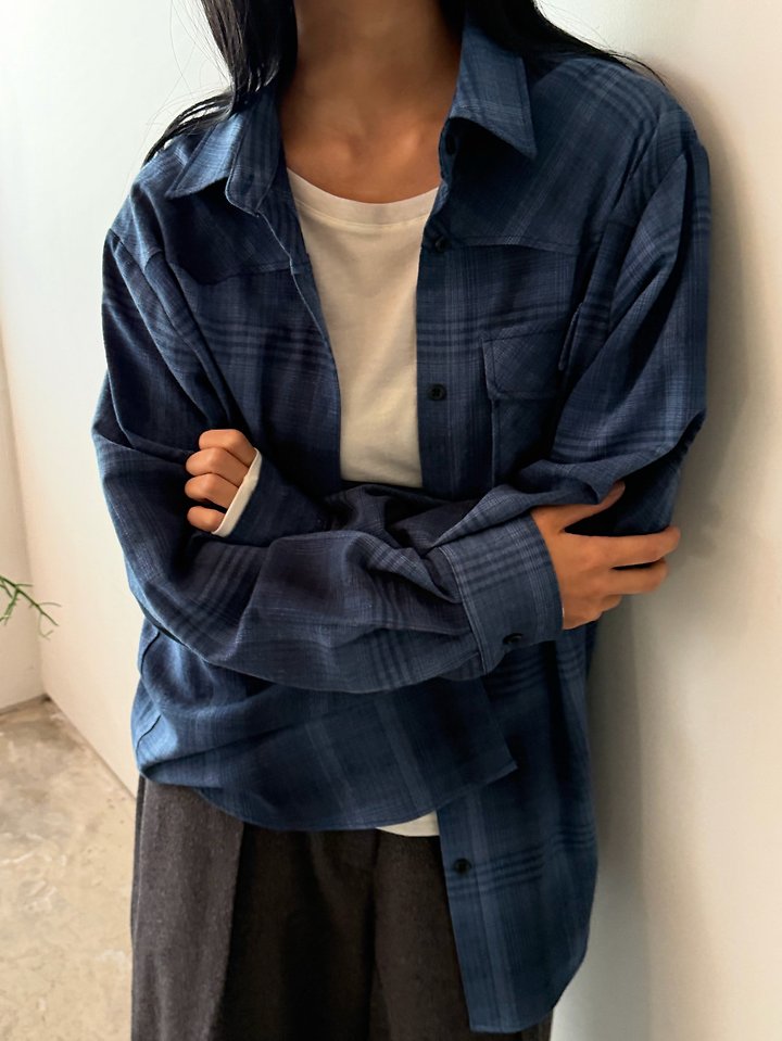 Haide Check Shirt by Foset for Women - view 10