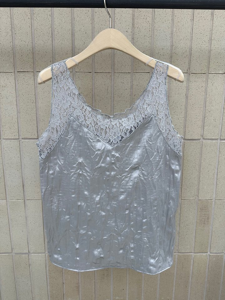 Glass Lace Sleeveless Top by Foset for Women - view 2
