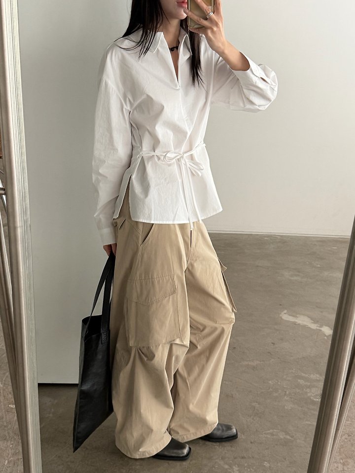 Concealed Zipper Blouse by Foset for Women - view 11
