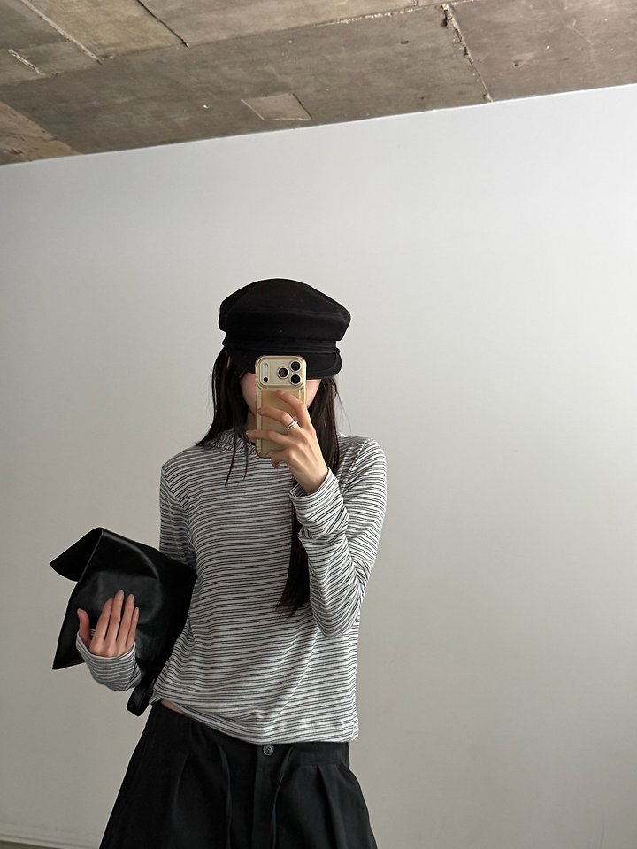 Latte Hooded Tee by Foset for Women - view 5