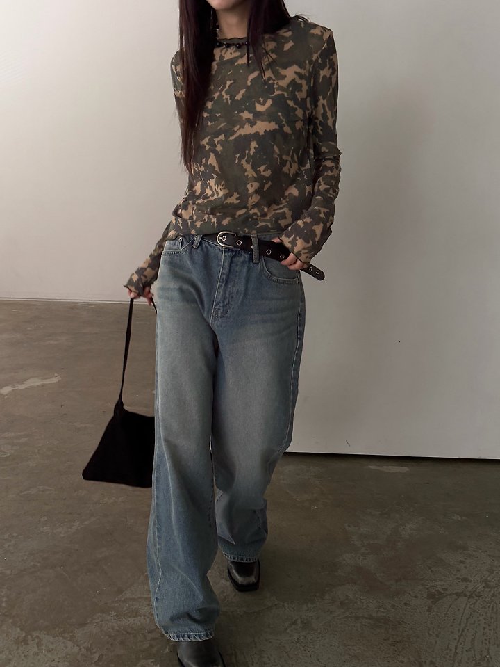 Timo Camo Tee by Foset for Women - view 8