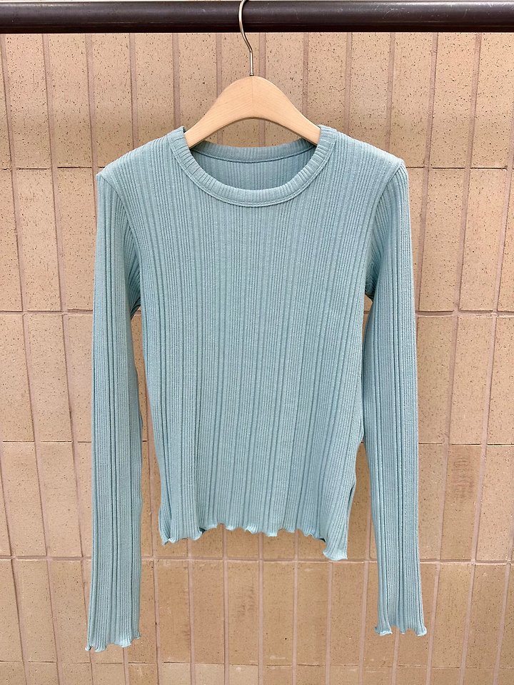 Terra Ribbed Tee by Foset for Women - view 2