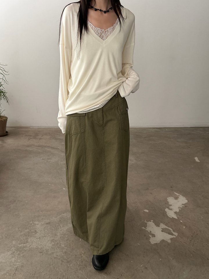 Together V Tee by Foset for Women - view 12