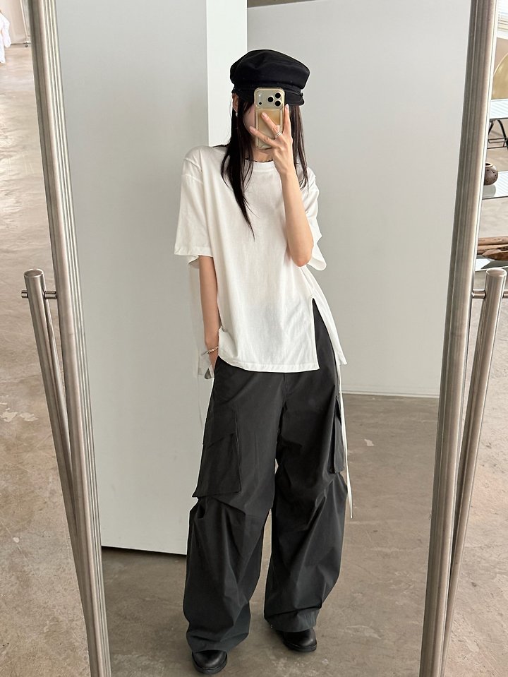 Ash Slit Tee by Foset for Women - view 6