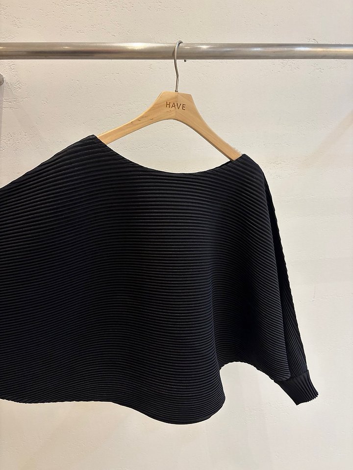 Round Batwing Pleats Blouse by Have for Women - view 4