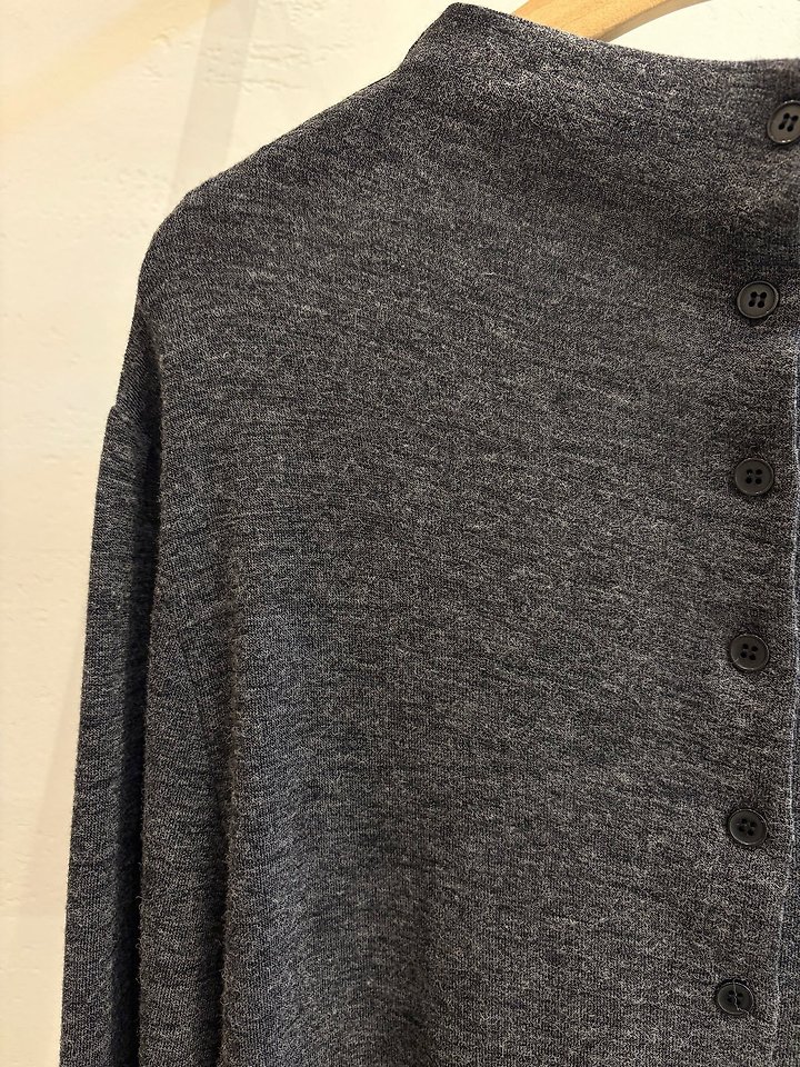Wool Button Tee by Have for Women - view 3
