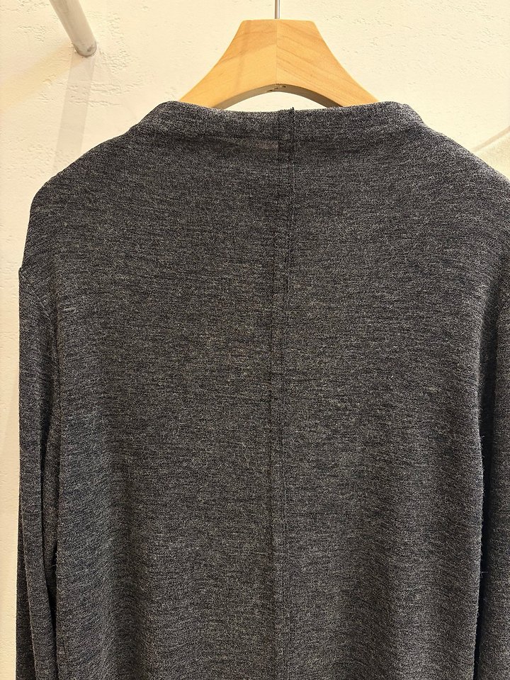 Wool Button Tee by Have for Women - view 5