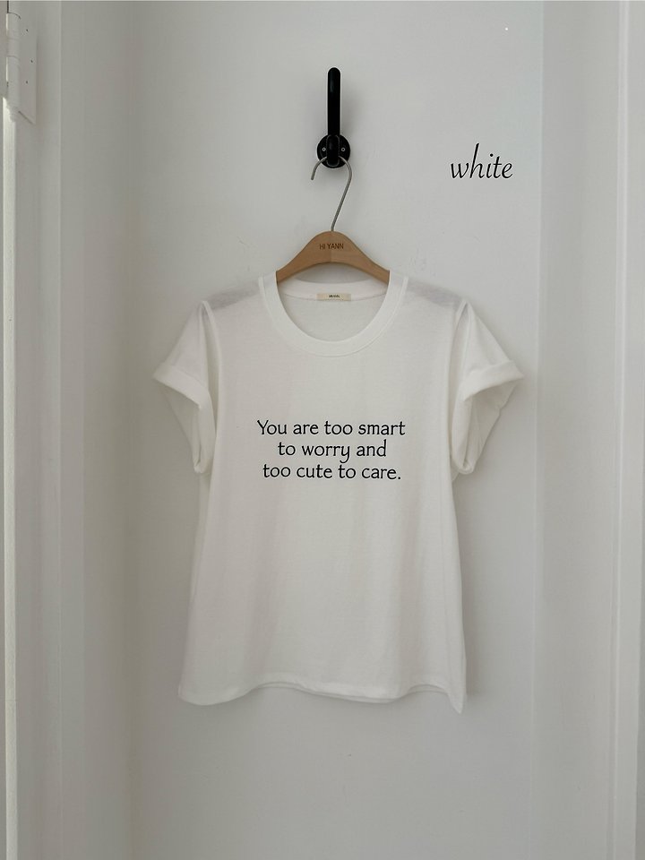 Peach Cute Tee by Hiyann for Women - view 1