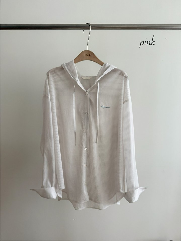 Tencel Hooded Shirt by Hiyann for Women - view 6