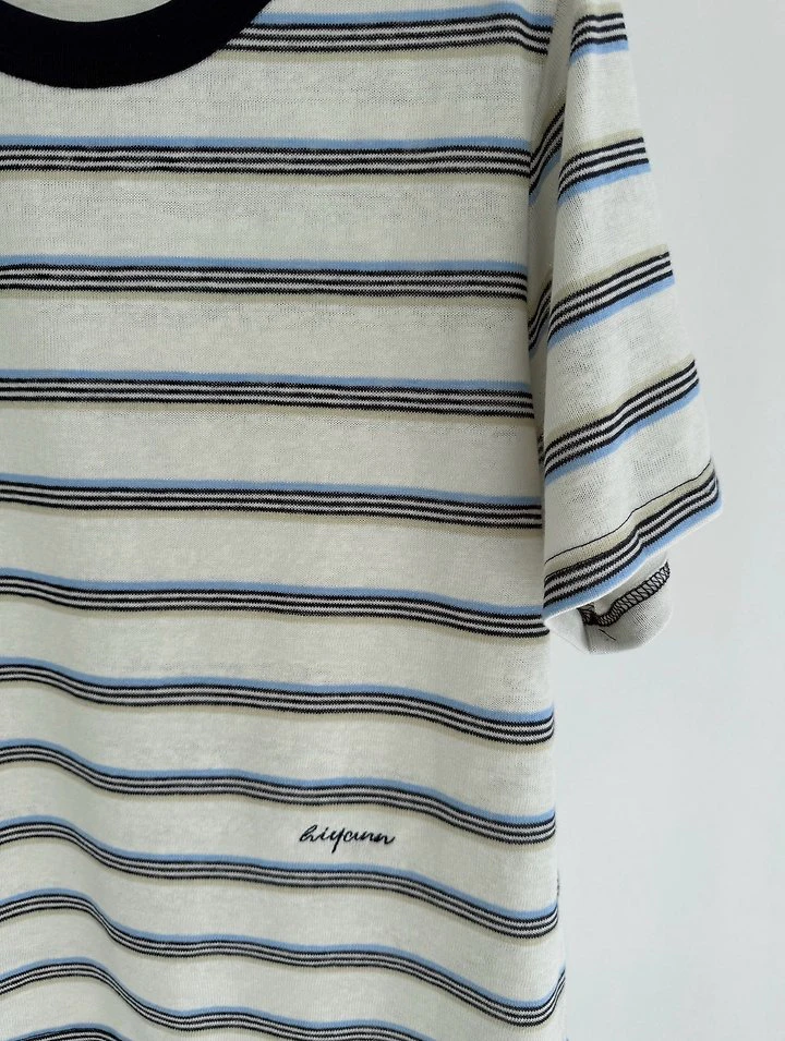 Sandy Striped Tee by Hiyann for Women - view 3