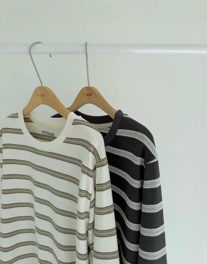 Haru Striped Tee by Hiyann for Women - view 1