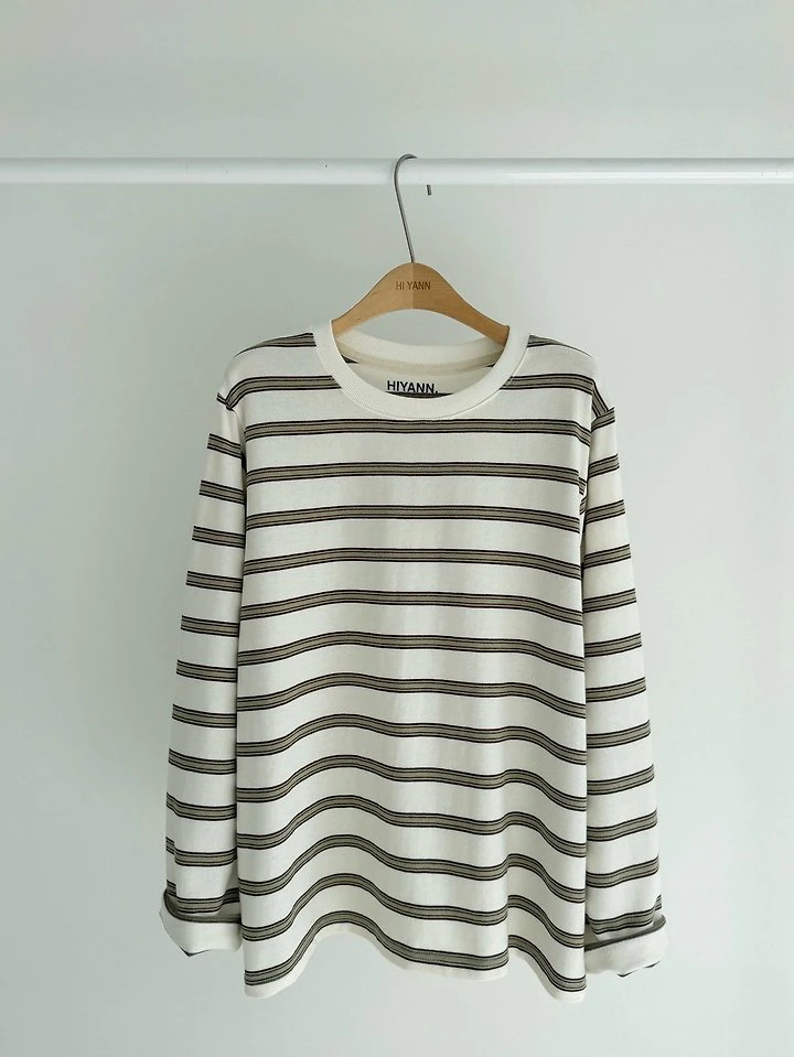 Haru Striped Tee by Hiyann for Women - view 2