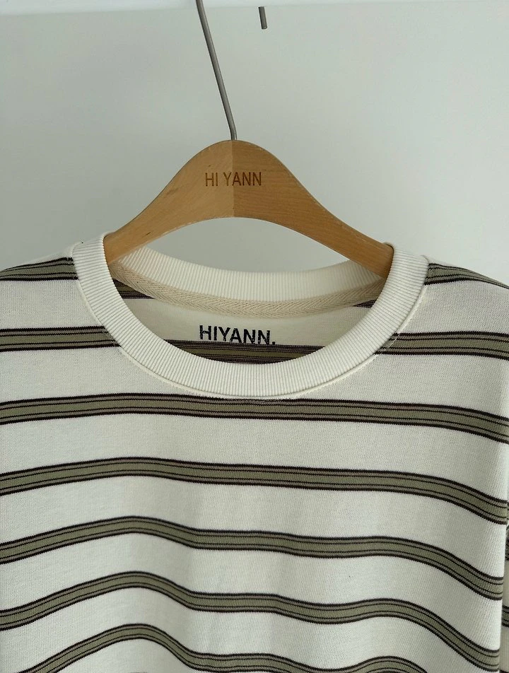 Haru Striped Tee by Hiyann for Women - view 3