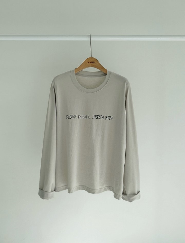 Row Long Sleeve Tee by Hiyann for Women - view 3