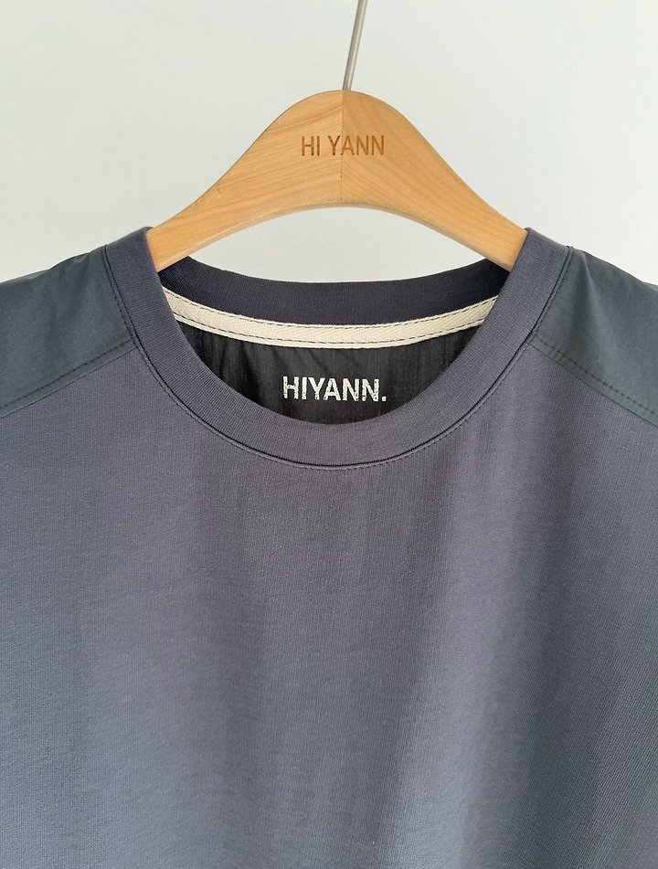 Color Block Raglan Tee by Hiyann for Women - view 6