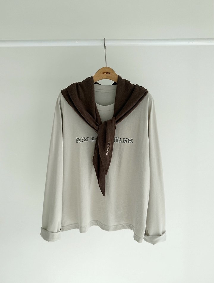 Row Long Sleeve Tee by Hiyann for Women - view 4