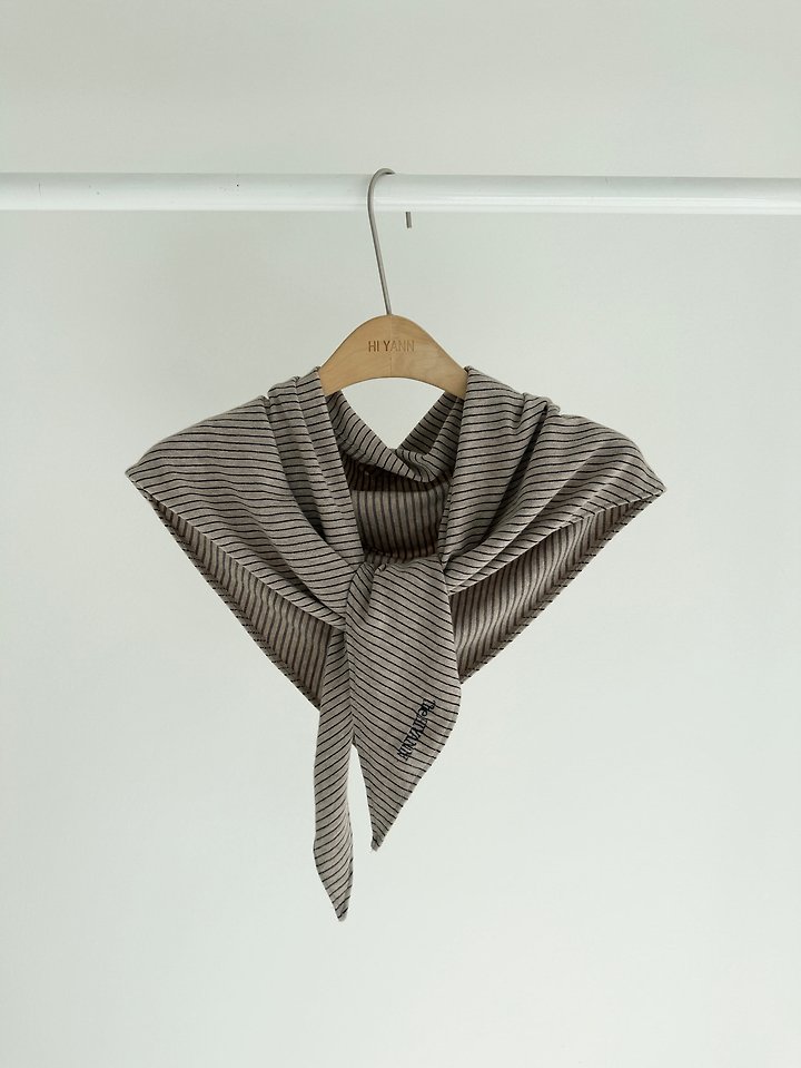 Wool Triangle Muffler by Hiyann for Women - view 4