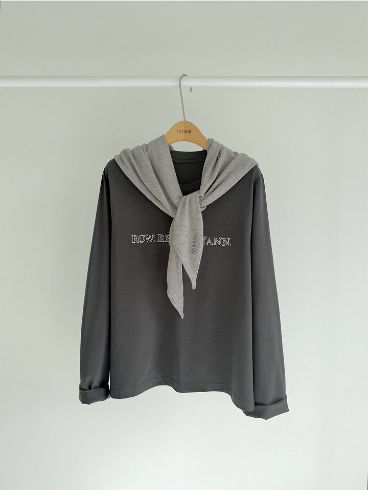 Row Long Sleeve Tee by Hiyann for Women - view 6
