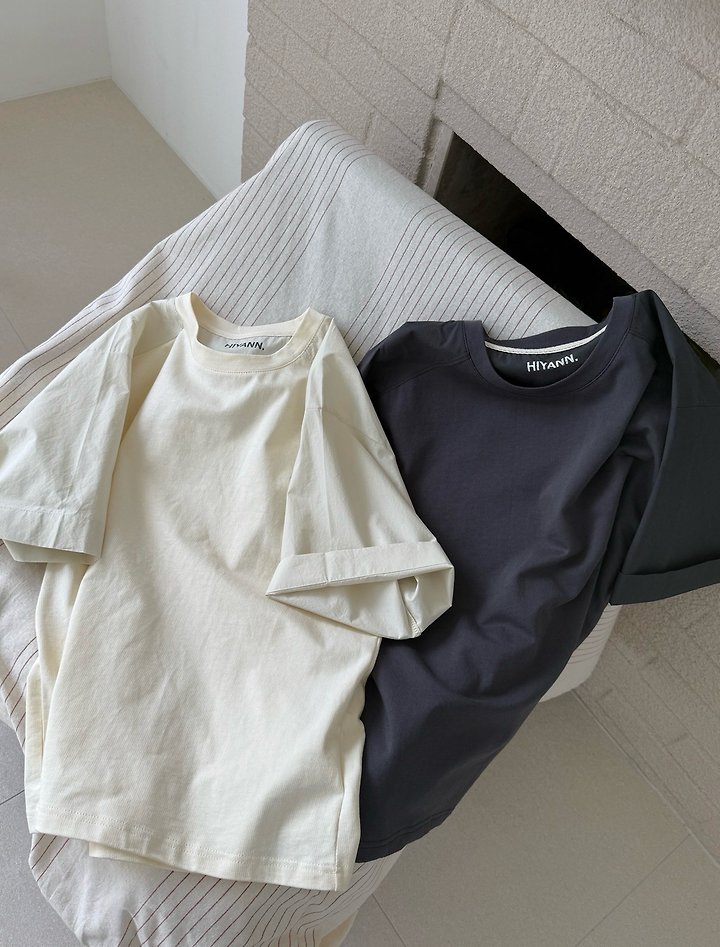 Color Block Raglan Tee by Hiyann for Women - view 10
