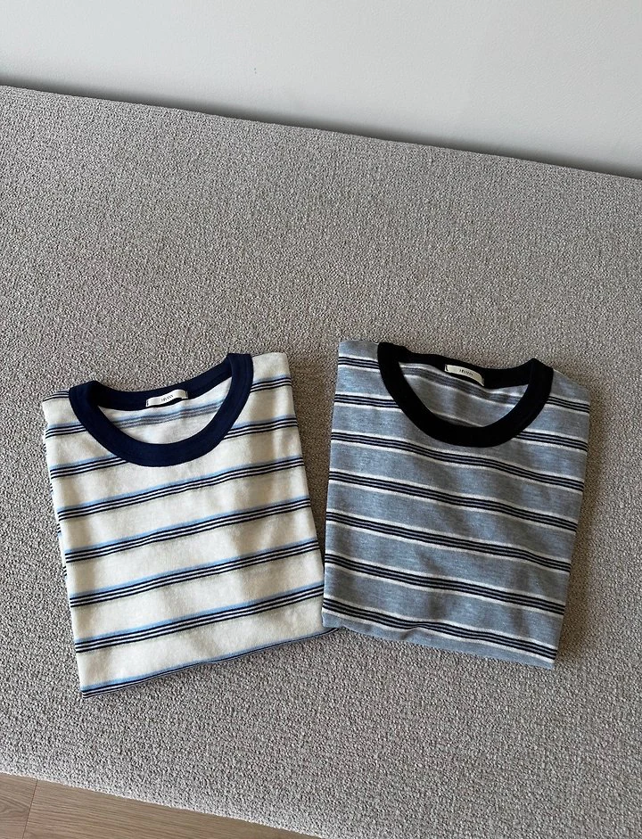Sandy Striped Tee by Hiyann for Women - view 6