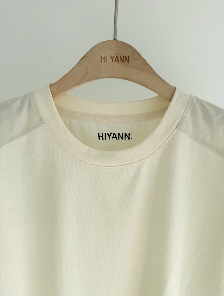 Color Block Raglan Tee by Hiyann for Women - view 3