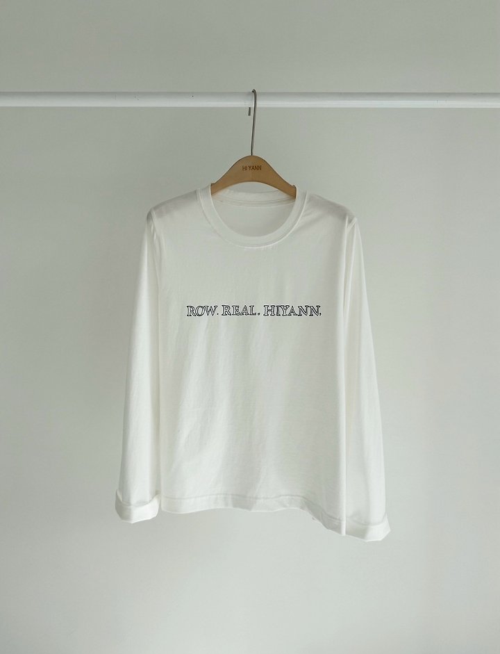 Row Long Sleeve Tee by Hiyann for Women - view 1