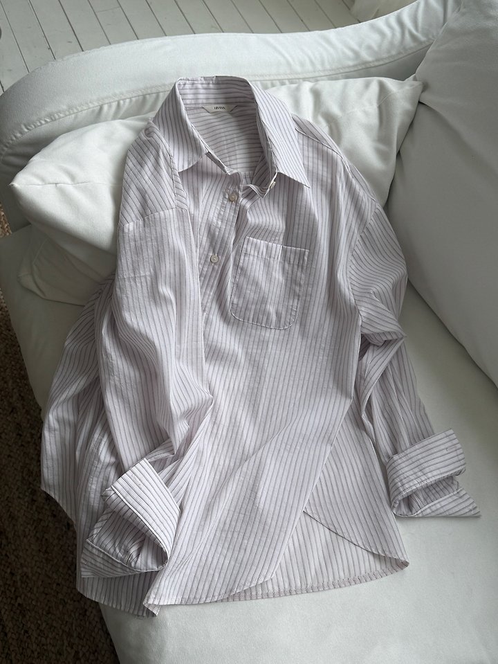 Loebe Striped Shirt by Hiyann for Women - view 10