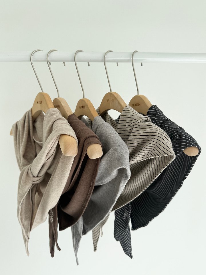 Wool Triangle Muffler by Hiyann for Women - view 1