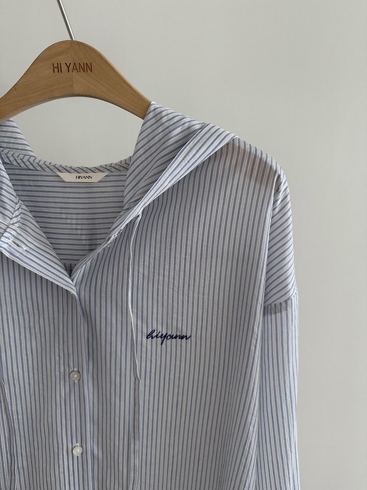 Tencel Hooded Shirt by Hiyann for Women - view 5