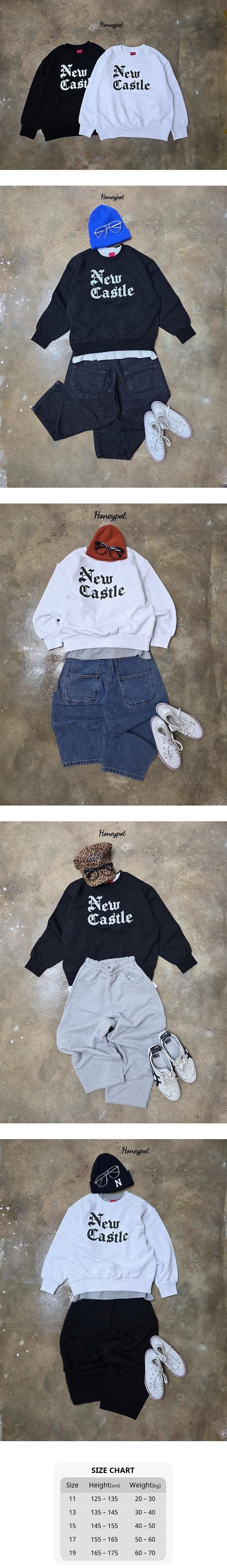 Castle Sweatshirt by Honeypot for Child - view 1